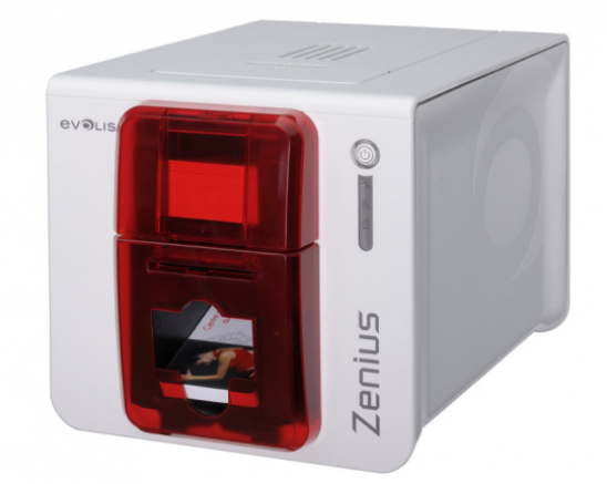 Evolis Zenius Plastic Card Printer - PEZN1H0000RS