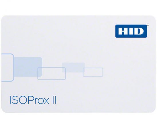 HID ISOProx II 1386 RF Programmable Proximity Cards - 34 Bit Application