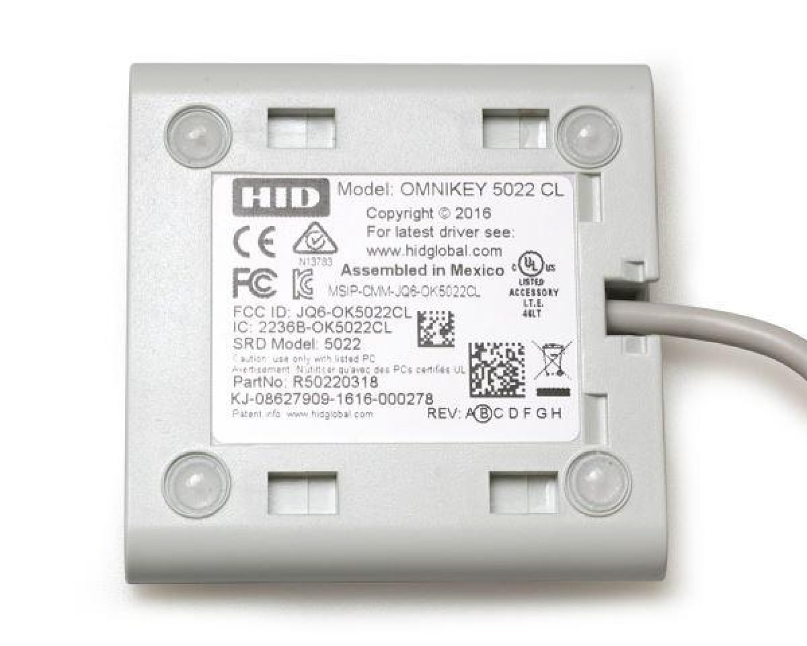 HID Omnikey 5022 Smart Card Reader | Total ID