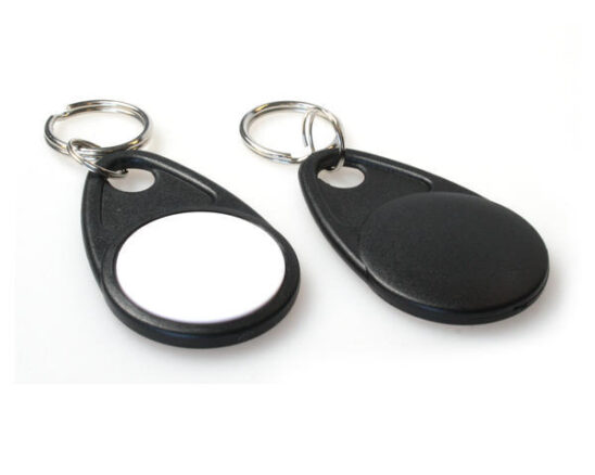 Black and White MIFARE Classic EV1 Key Fobs Pack of 100 2
