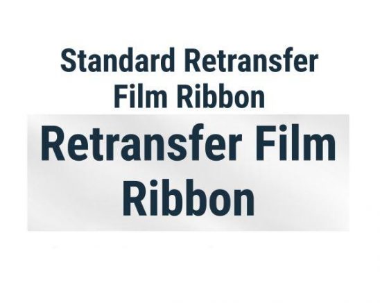 Retransfer Ribbon